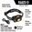 Rechargeable 2-Colour LED Headlamp with Adjustable Strap