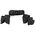 Electrician's Padded Tool Belt/Pouch Combo, 11-Pocket, 4-Piece, L