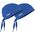 Cooling Bandana, Blue, 2-Pack
