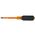 Insulated Screwdriver, 0.6 cm Cabinet, 10 cm Round Shank
