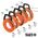 Fibreglass Fish Tape with Spiral Steel Leader, 15 m