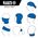Neck and Face Cooling Band, Blue