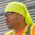 Neck and Face Cooling Band, High-Visibility Yellow