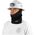 Neck and Face Warming Half-Band, Black