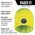 Heavy Knit Hat, High-Visibility Yellow, Patch Logo