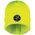 Heavy Knit Hat, High-Visibility Yellow, Patch Logo