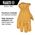 Cowhide Leather Gloves, Medium
