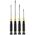Precision Screwdriver Set, Slotted and Phillips, 4-Piece
