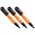 Skribes™ Chisel Tip Permanent Markers, Black, 3-Pack