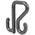 5.1 cm Utility Bucket S-Hook