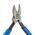 Diagonal Cutting Pliers, Electronics, Tapered Nose, Spring, 10.8 cm