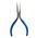 Pliers, Long Needle Nose Pliers, Extra Slim, 14.3 cm