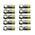 Universal F Compression Connectors, RG6/6Q, 10-Pack