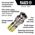 Universal BNC Compression Connectors, RG6-R6Q, 10-Pack