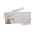 Pass-Thru™ Modular Data Plug, RJ45- CAT5E, 50-Pack