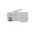 Pass-Thru™ Modular Data Plugs RJ45-CAT6, 10-Pack