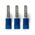 Crimp Terminal Pre-Insulated Flat Blade Width 2.4mm x Length 13mm 1.5-2.5mm² Blue 100 Pack