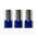 Bootlace Terminal Pre-Insulated Blue 120mm² Length 27mm 4 Pack