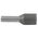 Bootlace Terminal Pre-Insulated Grey 2.5mm² Length 18mm 100 Pack