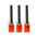 Bootlace Terminal Pre-Insulated Orange 4mm² Length 18mm 100 Pack