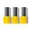 Bootlace Terminal Pre-Insulated Yellow 150mm² Length 32mm 3 Pack
