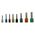 Bootlace Terminal Pre-Insulated Grey 2.5mm² Length 18mm 100 Pack