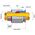 Cable Gland Brass Hazardous Weatherproof M90 Unarmoured Cable Diameter 64-75mm Thread Length 30mm