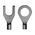 Crimp Terminal Non-Insulated Fork 6mm Cable 1.5-2.5mm² 100 Pack