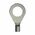 Crimp Terminal Non-Insulated Ring 4mm Cable 1.5-2.5mm² 100 Pack