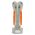 Aluminium Torpedo Level Rare Earth Magnet, 22.9 cm