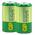 1.5V Extra Heavy Duty C Battery | Carbon Zinc Chemistry | Bulk Pack of 2 | by Powercell