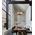 BARRIQUE: Retro Interior Large Drum Wood Pendant Lights