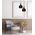 CELESTE: Bohemian Rustic Embossed Bell Shape Pendant Light