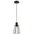 BLACKBAND: Industrial Black Angled Bird Cage Pendant Light