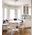 BONITO: Rustic Small Taupe / Winter Moss Wood Tear Drop Pendant Light