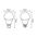 BUG: LED GLS(A60) Bug Globes (7W)