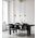 CHAMPAN: Interior Bronze Amber / Smokey Black Glass Ellipse Pendant Lights