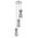 CLESSIDRA:  Interior Mirror Finish Smokey Black / Opal Glass Ellipse Multiple Round Base Pendant Lights