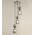 CLESSIDRA:  Interior Mirror Finish Smokey Black / Opal Glass Ellipse Multiple Round Base Pendant Lights