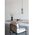 CLESSIDRA: Interior Mirror Finish Smokey Black / Opal Glass Ellipse Pendant Lights