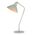 COLLO:  Cone Shade with Antique Brass Highlight Table Lamps