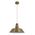 DIVO: Industrial Antique Brass Dome Pendant Light