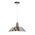 DIVO: Industrial Retro Dome Chrome Pendant Light