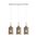 ESPEJO1: Interior Iron & Chrome Oblong Glass with Line Effect Pendant Lights