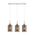 ESPEJO3: Interior Iron & Chrome Oblong Glass with Dotted Effect Pendant Lights