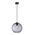 ESPIRAL: Interior Wine Glass Shade Wavy Finish Round Pendant Lights