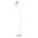 FLOTAR: Interior Cylinder Iron Shade with Antique Brass Highlight Floor Lamps