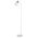 FLOTAR: Interior Cylinder Iron Shade with Antique Brass Highlight Floor Lamps