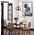 KOPER: Bohemian Copper Plated Wine Glass Shape Pendant Light