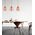 KOPER: Bohemian Copper Plated Ellipse Shape Pendant Light